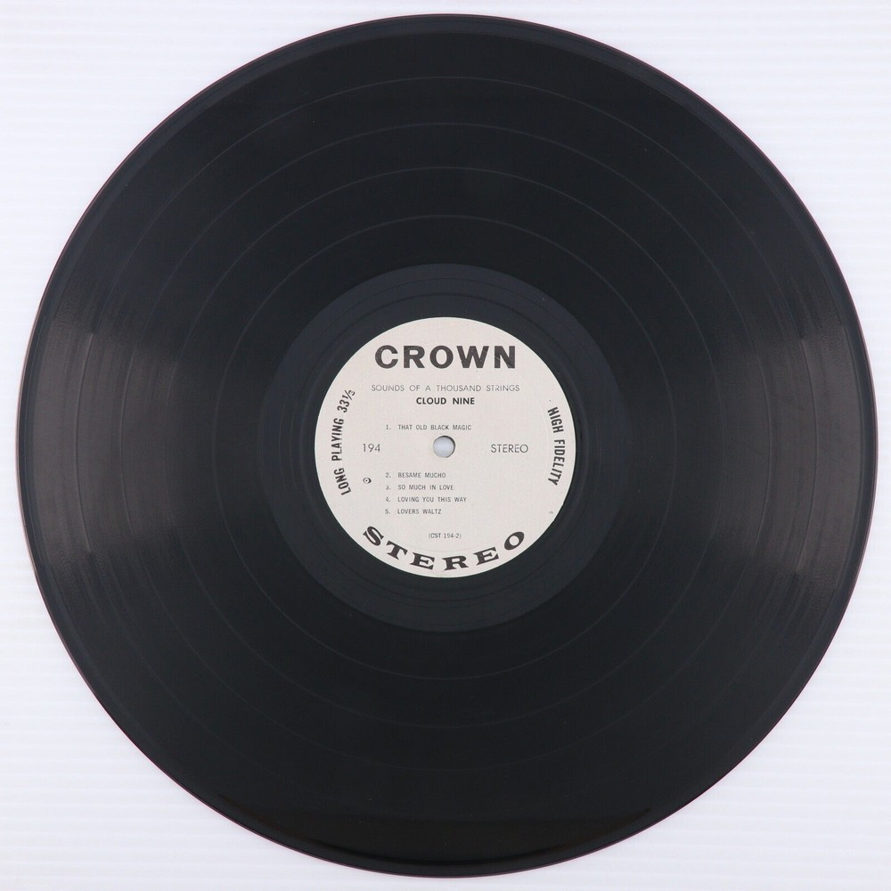 Sounds Of A Thousand Strings – Cloud Nine - 1960 Stereo LP Vinyl Record CST 194 - Picture 12 of 16